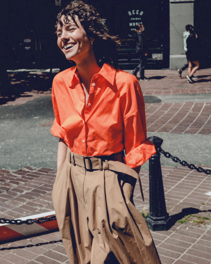 Oui au mariage entre s�pia et orange !