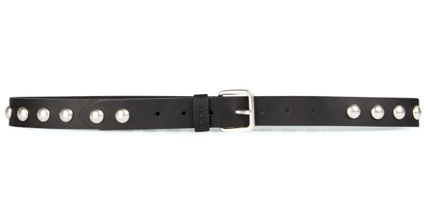 Ceinture en cuir noir