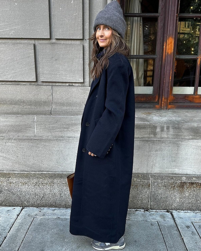 Cosyness + sourire espigle = le bon mix