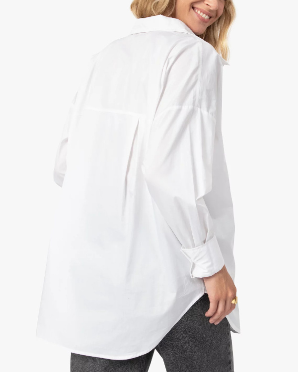 Chemise blanche femme unie