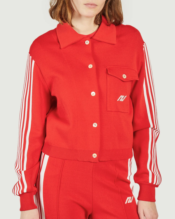 Veste sporty rouge