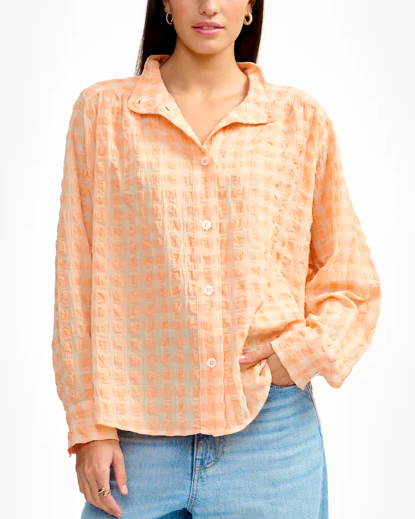 Blouse orange