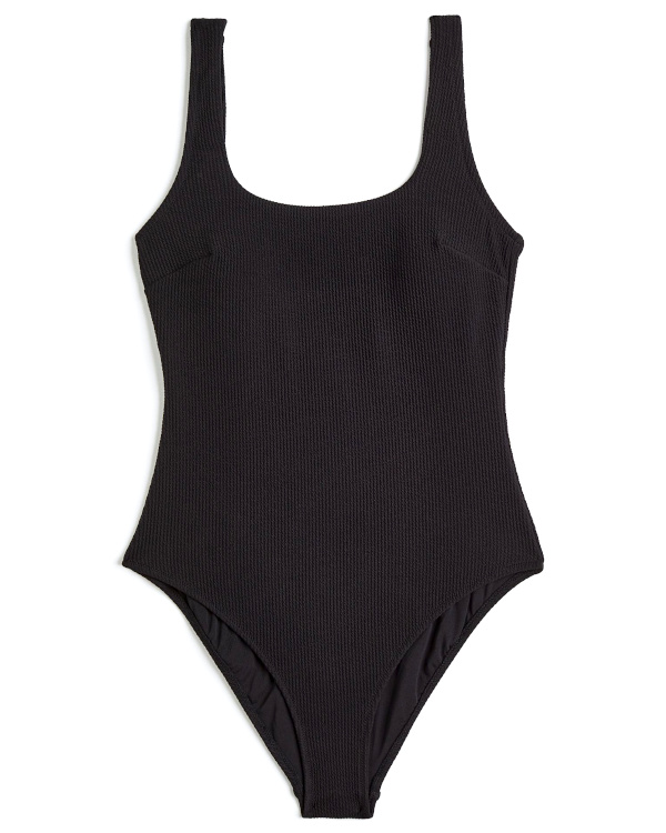 Maillot de bain padd noir H&M