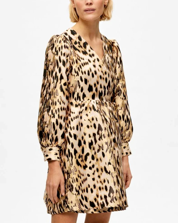 Mini-robe lopard