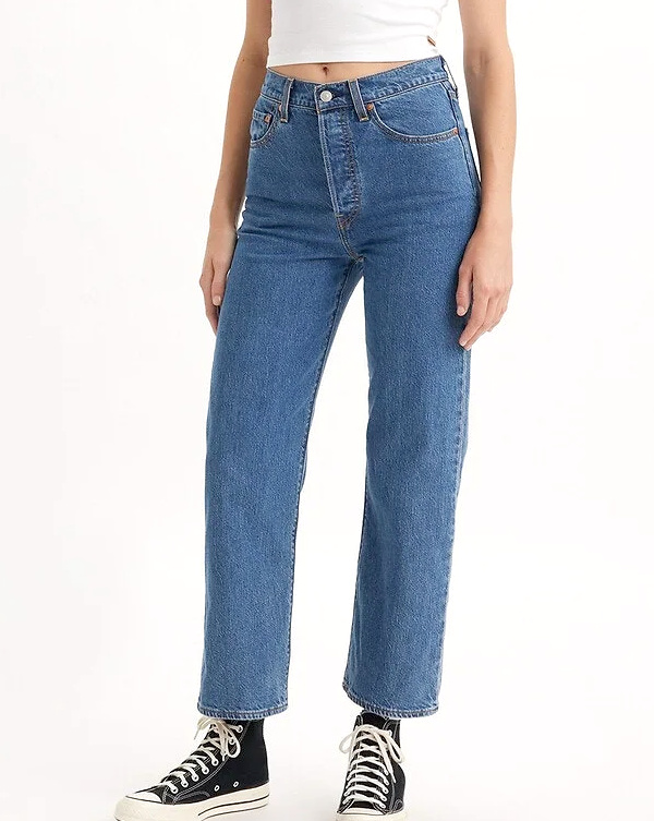 Jean Ribcage Straight Ankle