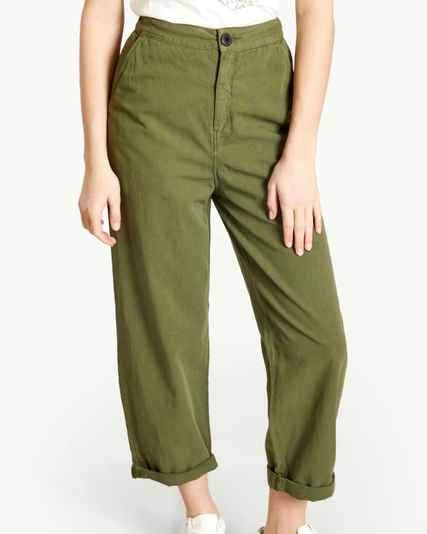 Pantalon chino kaki