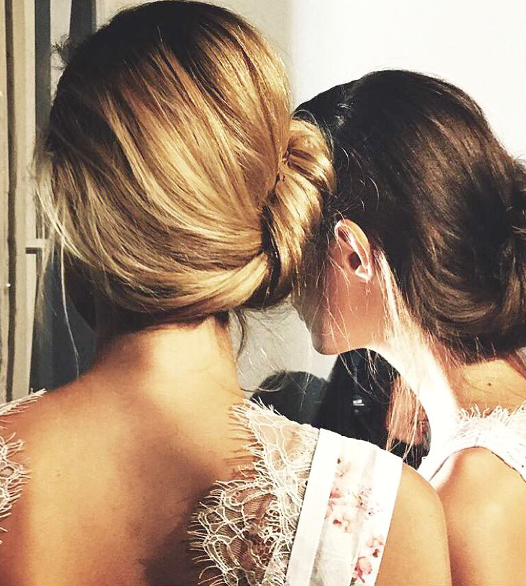 Envie de coiffure subtilement rtro et follement lgante !