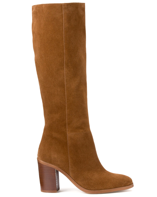 Bottes  talon Signature, en cuir sud