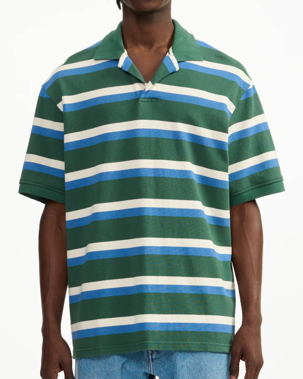 Polo multicolore oversize