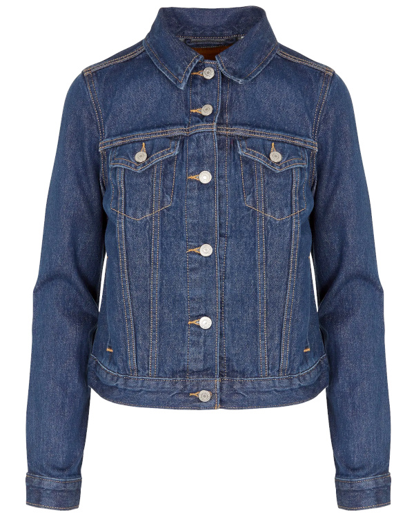Blouson Jean Femme – Manches Longues, Boutonnage, Style Bohème Décontracté Printemps/automne