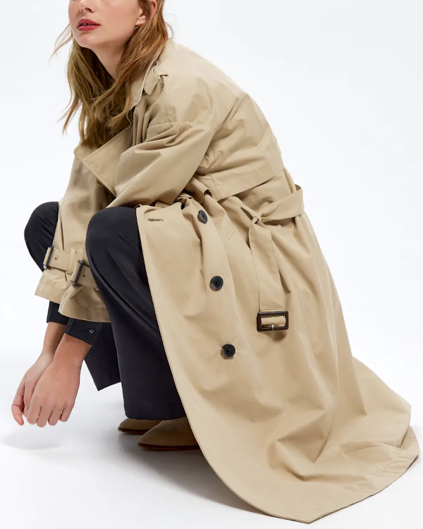 Trench long Femme - Sable