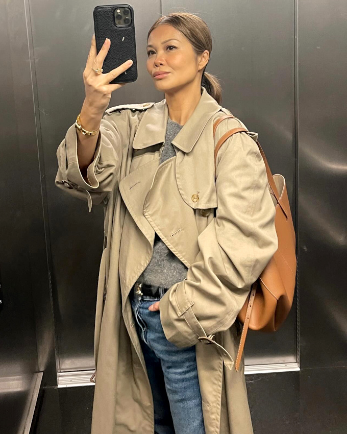 Pour ou contre le trench trop grand ?