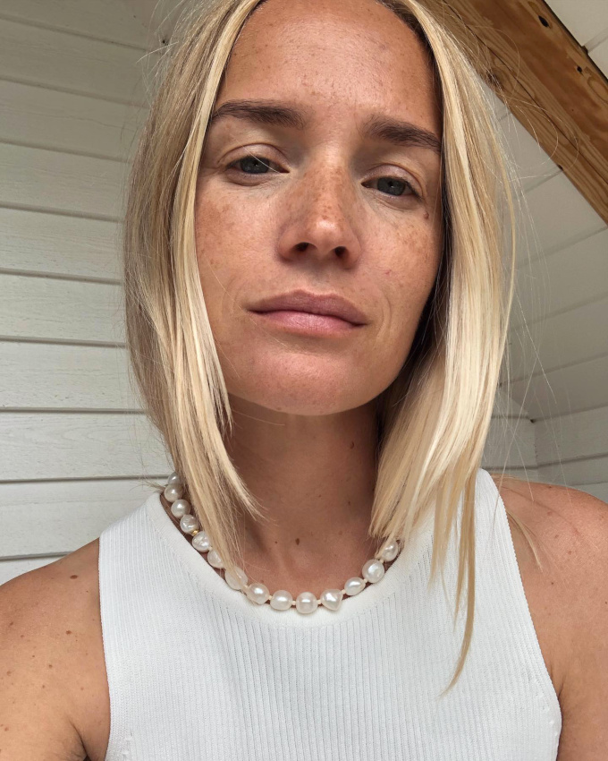 Portes en mode ultra naturel, les perles gagnent en dsirabilit