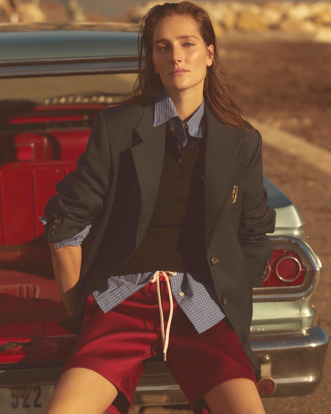 Oui au tlescopage preppy/sportswear !