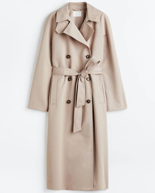 Trench-coat  fermeture croise