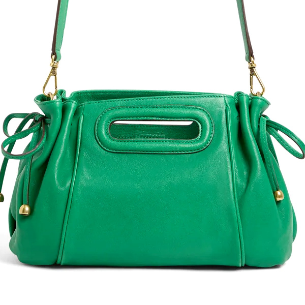 Sac  main en cuir VERT