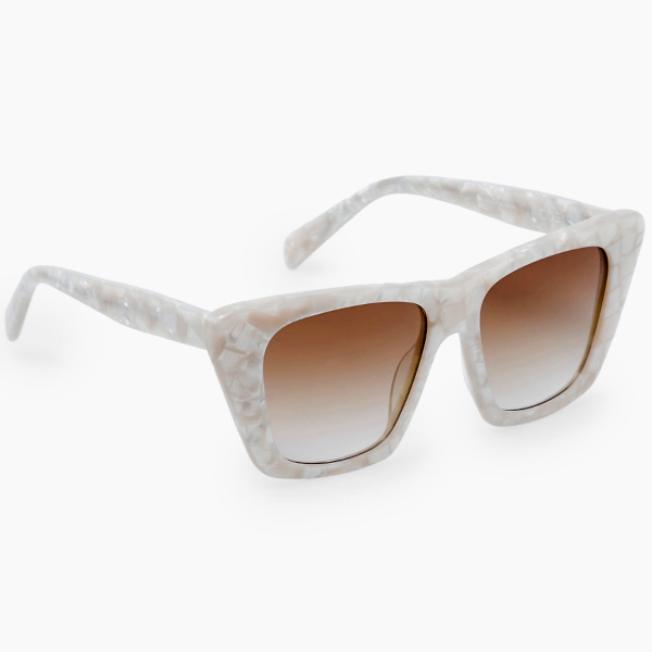 LUNETTES DE SOLEIL IL-DE-CHAT OVERSIZE blanc