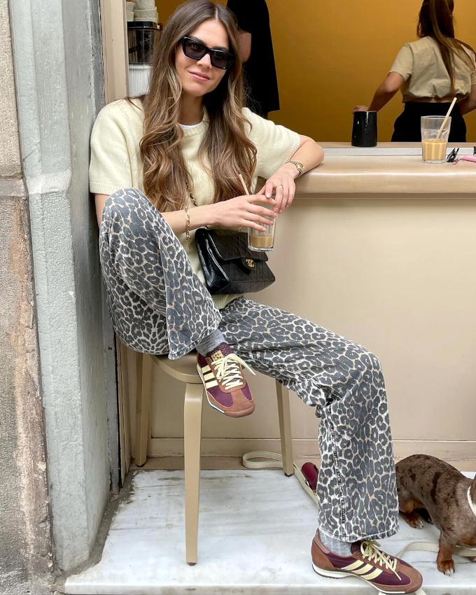 Jaune beurre frais + lopard dlav + touche de marron = le bon mix