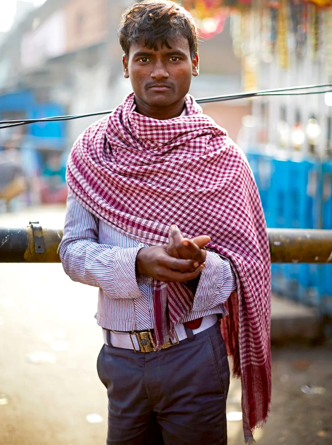 Vichy rouge + rayures verticales bleues = le bon mix