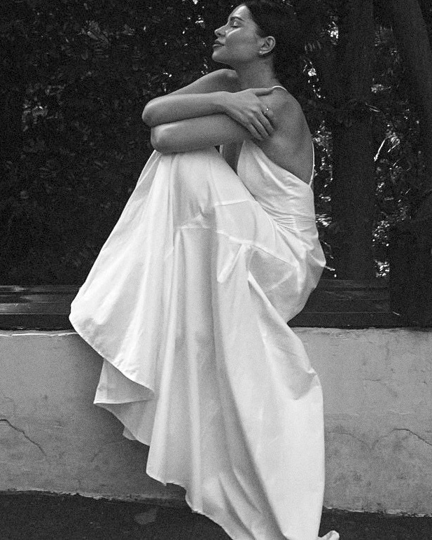 Fines bretelles + longueur gnreuse = le bon mix