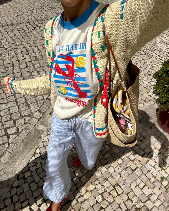 Faire semblant de s'habiller n'importe comment... tout un art !