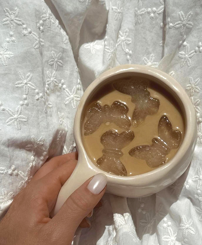 Les glaons dans le caf... un petit plaisir estival  ne pas bouder !