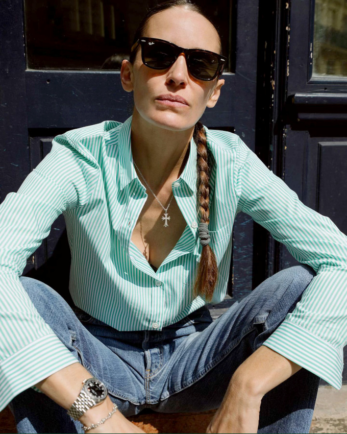 Difficile de faire plus efficace qu'un look compos d'intemporels !