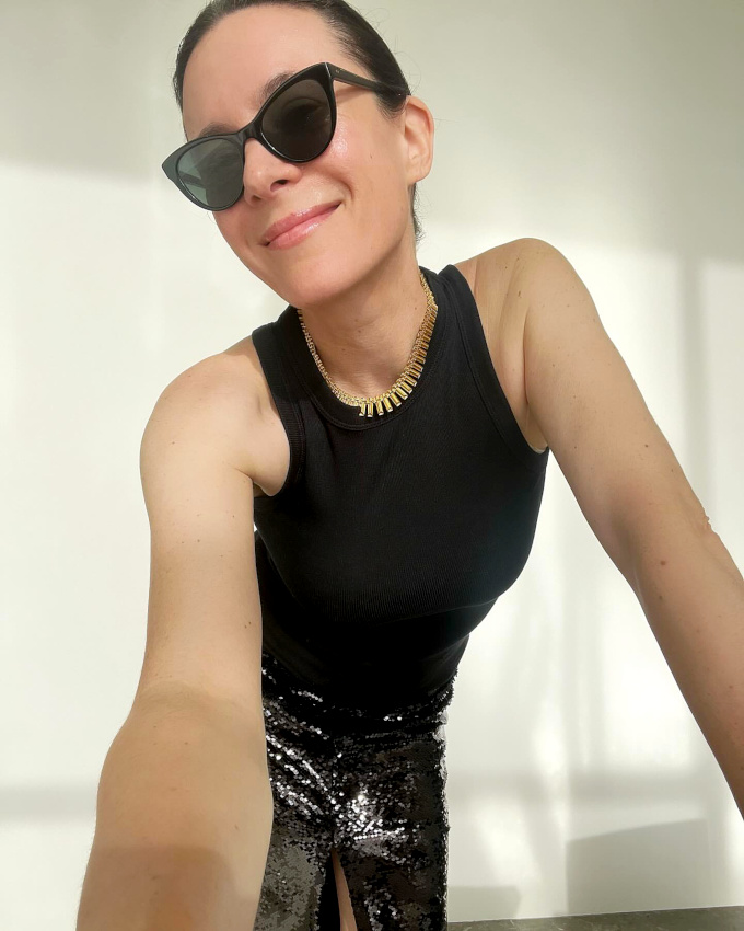 Le parfait total look noir #363