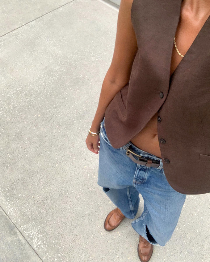 Profitons du bronzage acquis cet t pour porter nos gilets masculins  mme la peau !