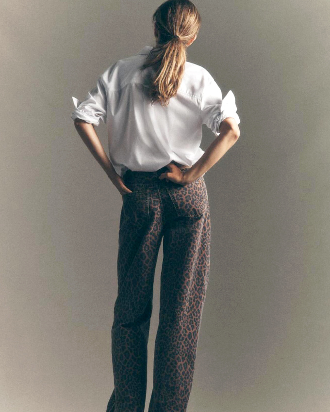 Wanted : un jean large lopard !