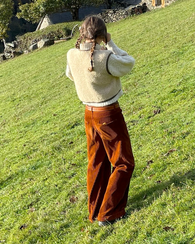 Wanted : un pantalon en velours ctel marron !