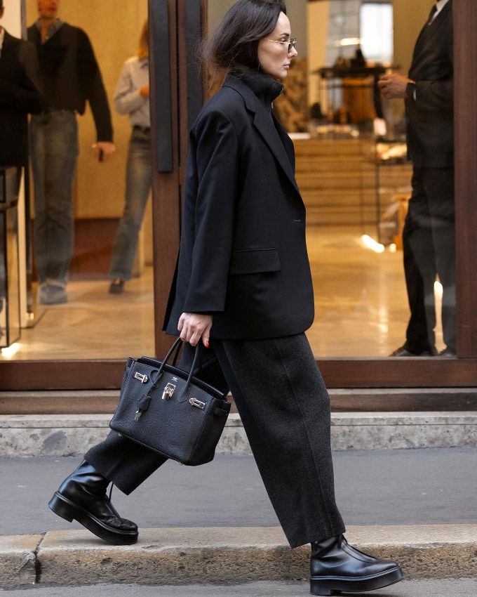 Le parfait total look noir #371