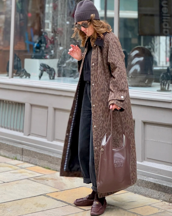 Oui  l'imprim lopard lgrement attnu !