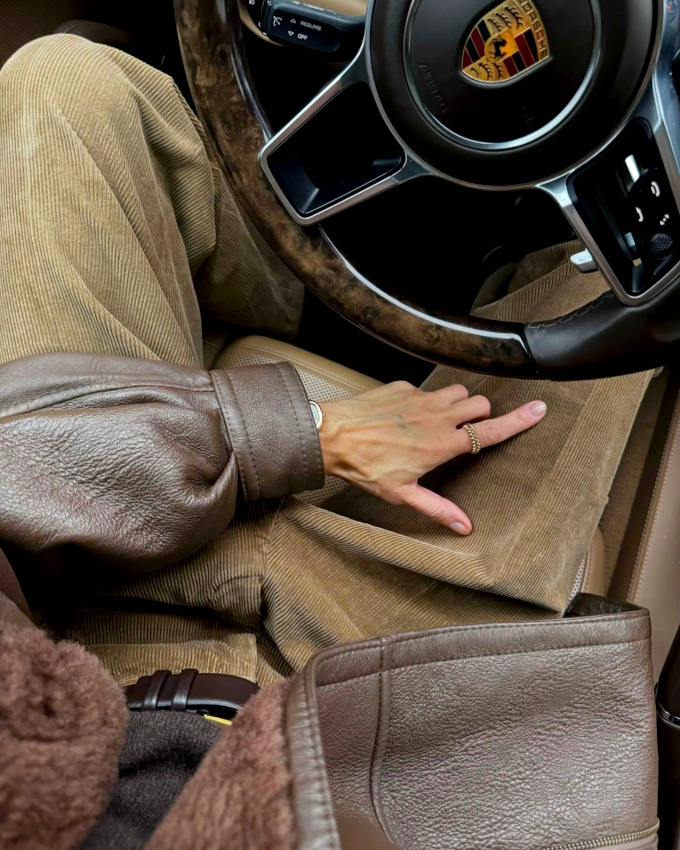 Oui aux mix and match de subtiles nuances de marron !