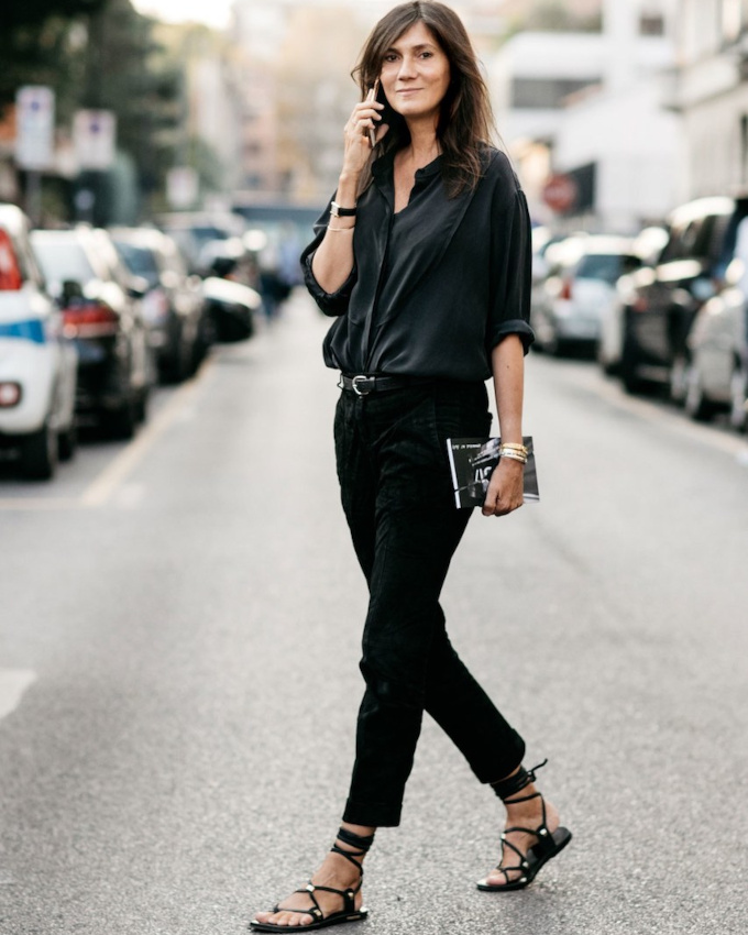 Le parfait total look noir #375