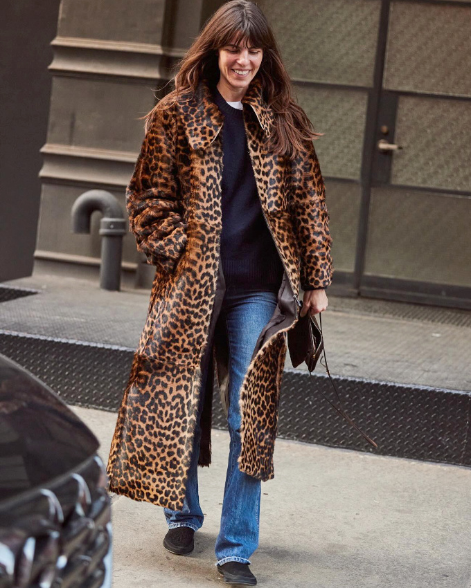 Oui au lopard port en mode dsinvolte !