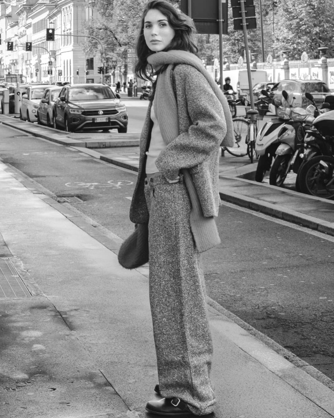 Androgyne et cosy, ce look a tout bon !