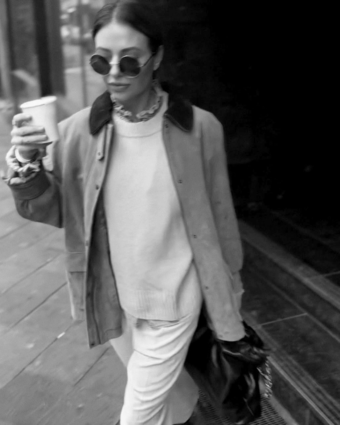 Col volant + veste barn = le bon mix