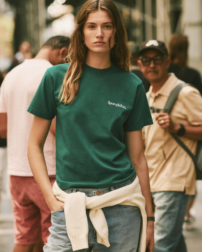 Envie du moment : collectionner les tee-shirts verts