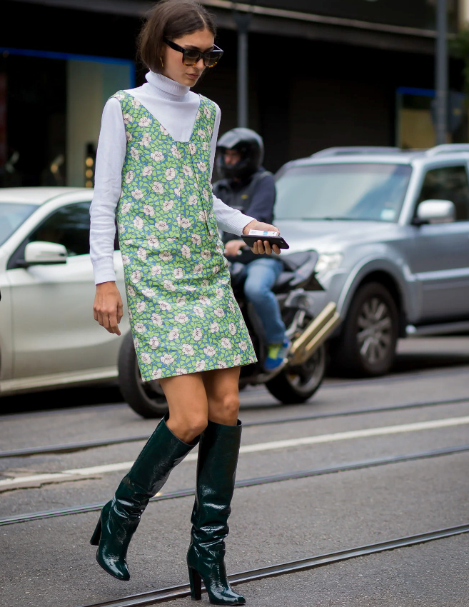 Trait avec subtilit, le style sixties fait mouche !