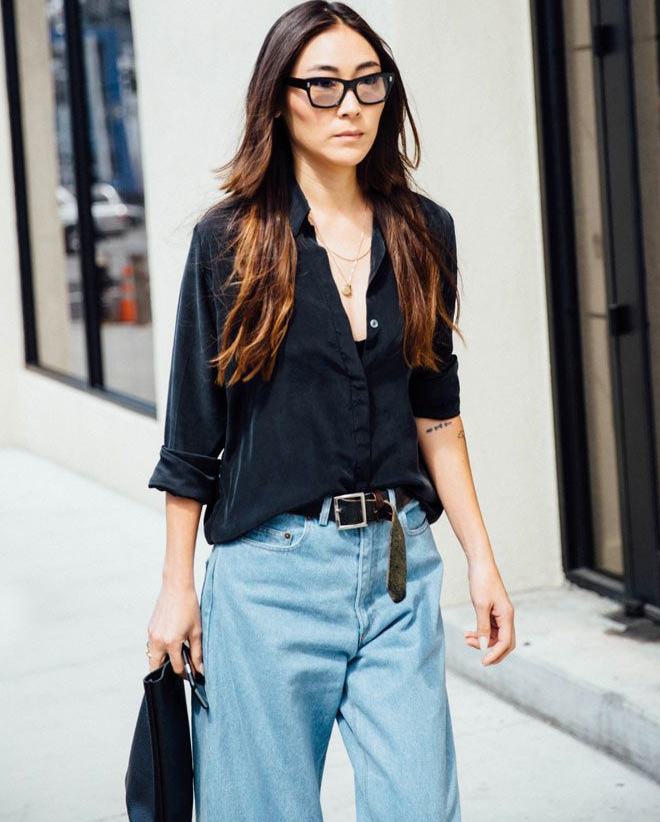 Mlant dgaine boyish et nergie fminine, ce look a tout bon !