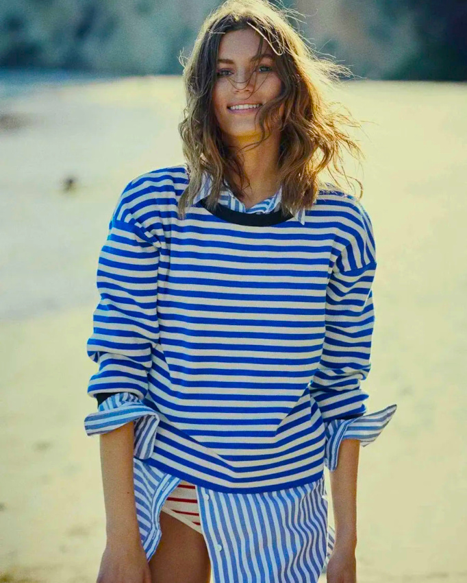 Mixer les rayures : un petit plaisir dont on ne se lasse pas !