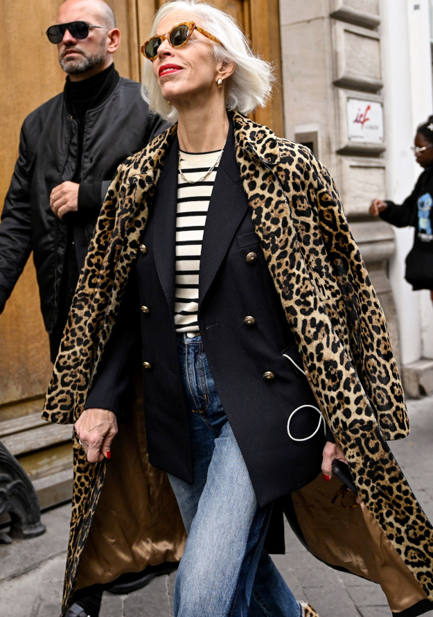 Lopard + rayures marinire = le bon mix