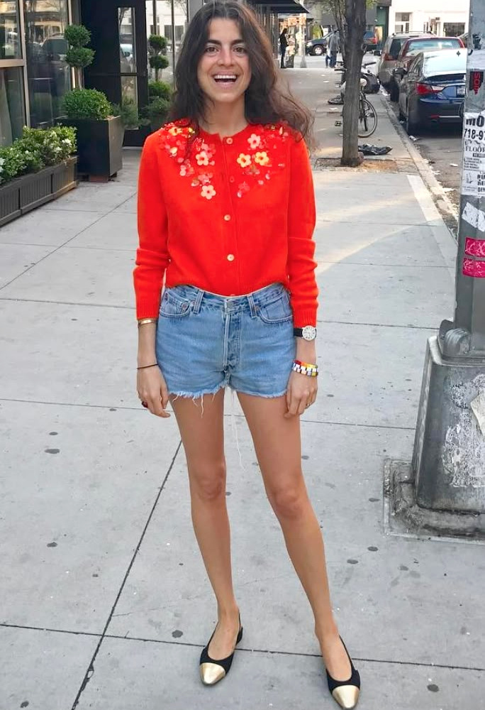 Short en jean + cardigan dsuet = le bon mix