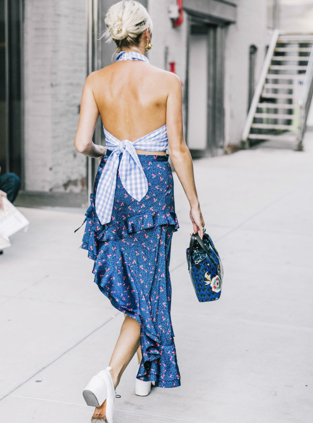 Rien de tel que de miser sur un camaeu de teintes lorsque l'on veut mixer les imprims !