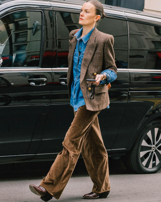 Pour ou contre les santiags portes en mode working girl ?