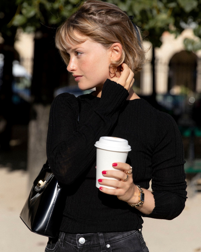 Le parfait total look noir #383