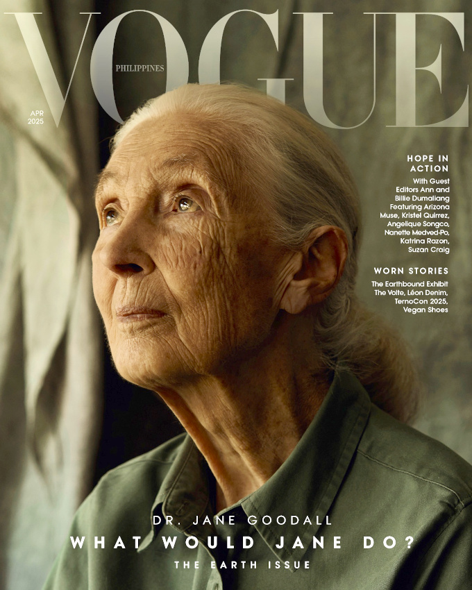Jane Goodall, l'une des femmes plus inspirantes du 21e sicle...