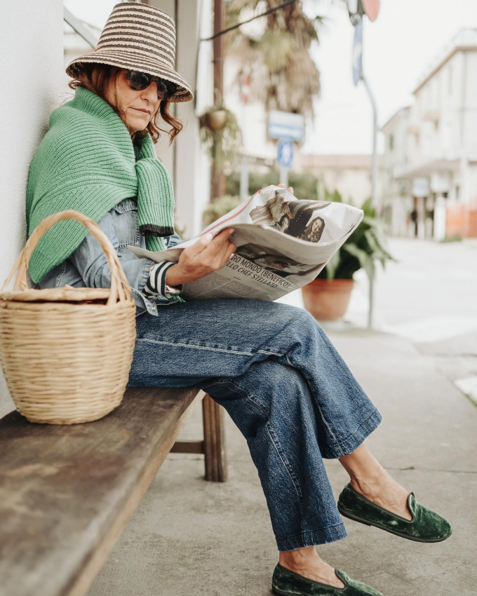 Chapeau de paille + Furlanes = le bon mix