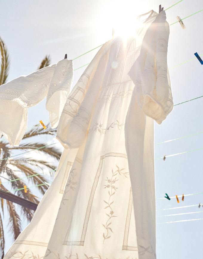 Envie de robe de nuit  transformer en robe estivale !